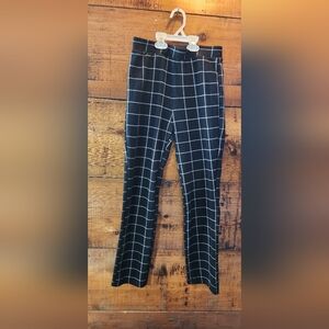 Black and White Checkered Pants
